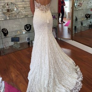 Lillian West Wedding Dress 6480 Size 8